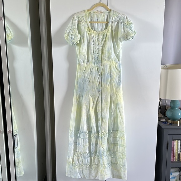 ✨ NWOT LOVESHACKFANCY Edie midi dress - Picture 6 of 11